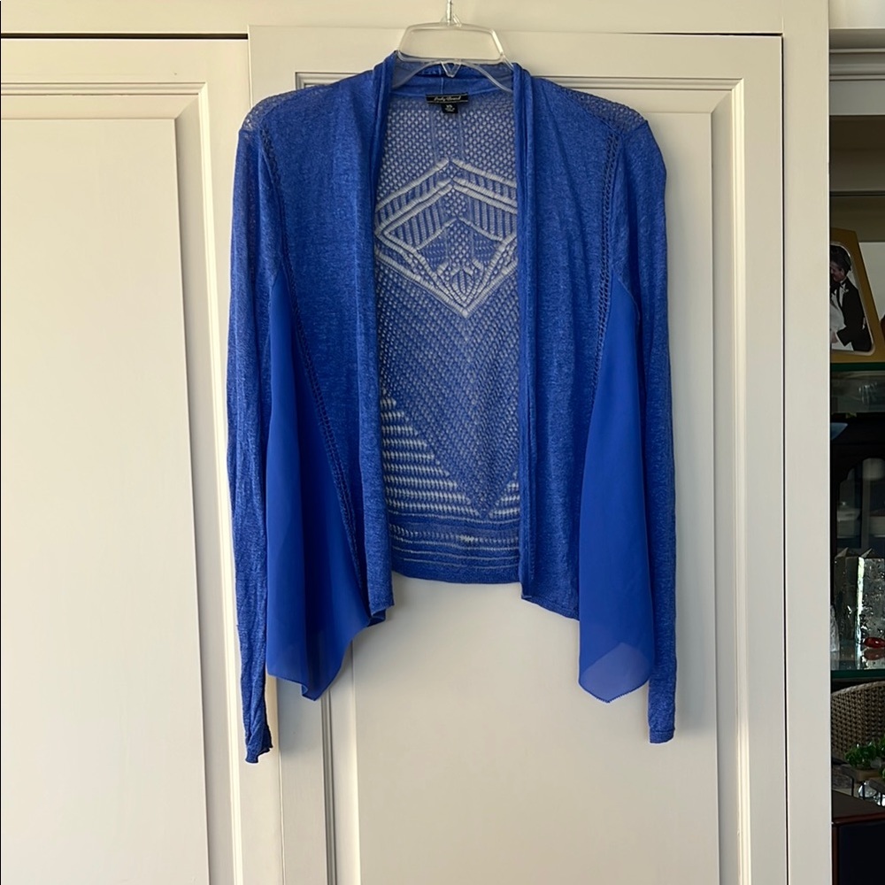 Lucky Brand Royal Blue Women's Cardigan